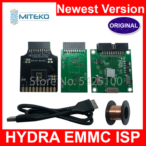 2022 NUEVO ORIGINAL HYDRA eMMC ISP Adaptadores Herramienta BGA153,BGA169,BGA221,BGA162 eMMC Break Out Board ► Foto 1/5