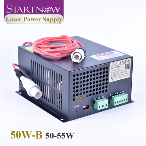 Startnow-fuente de alimentación láser CO2 50W-B, 50W, 220V, 110V, 45W, 55W, MYJG-50 PUS para máquina de marcado de tubos láser CO2, piezas de repuesto de grabado ► Foto 1/6