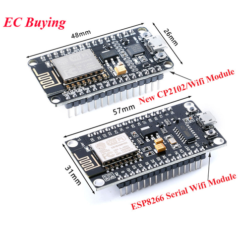 Placa de desarrollo ESP8266 CH340 CP2102, módulo inalámbrico Wifi, NodeMcu V3 V2 Lua IoT, Internet de las cosas, ESP-12E con antena de PCB ► Foto 1/6