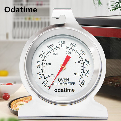 Odatime-Soporte de temperatura para alimentos y carne, termómetro colgante para horno, termómetro de acero inoxidable para el hogar, suministros para cocinar y hornear en la cocina ► Foto 1/6