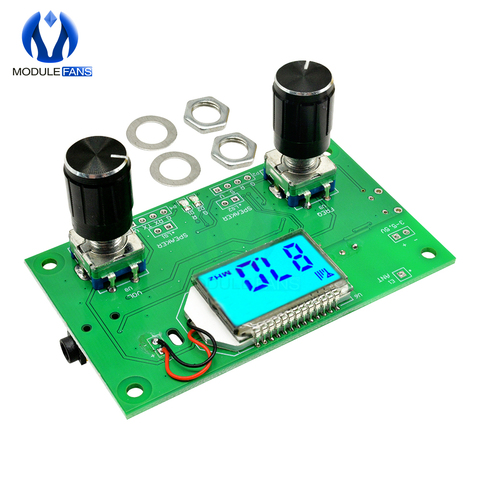 Módulo de receptor de Radio FM estéreo Digital DSP PLL tablero 87-108MHz con rango de frecuencia de Control Serial 50Hz-18KHz controlador ► Foto 1/6