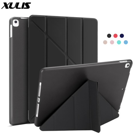 Para iPad 10,2 caso 2022 de 2022 cuero de la PU de múltiples soporte Smart Cover para iPad 8th 7th de caso CASO DE A2197 A2270 A2428 A2429 ► Foto 1/6