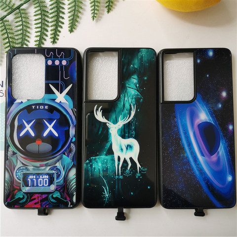 Funda de teléfono para Xiaomi de luz Led de colores para teléfono móvil Redmi Note 8 Pro Mi 11, 10, 9, CC9 Pro, 10 Lite, Redmi 8, Coques luminosos creativos ► Foto 1/6