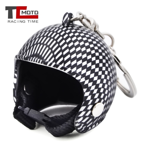 Llavero creativo para casco de motocicleta, colgante de decoración para Mini coche, motocicleta, clásico, accesorios embellecedores ► Foto 1/6