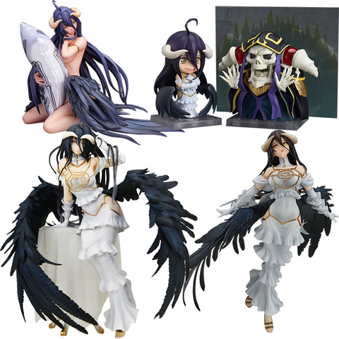 Anime Albedo cifras japonés Anime OVERLORD de PVC figuras de acción de juguete juego de adultos estatua figura modelo de recogida muñeca de regalo ► Foto 1/6