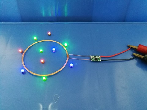 Módulo de fuente de alimentación inalámbrica de larga distancia, lámpara de fuente de alimentación de 5V, 0 ~ 80mm ► Foto 1/2