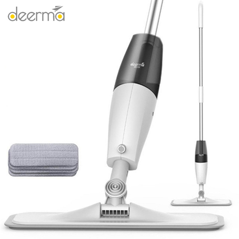 Xiaomi Deerma Spray Mop 360 grados giratorio de mano Mijia Spray de agua mopa limpieza del hogar Sweeper mopa de polvo ► Foto 1/6