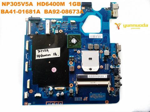 Placa base Original para ordenador portátil Samsung, NP305V5A, 1GB BA41-01681A, BA92-08673A probado ► Foto 1/3