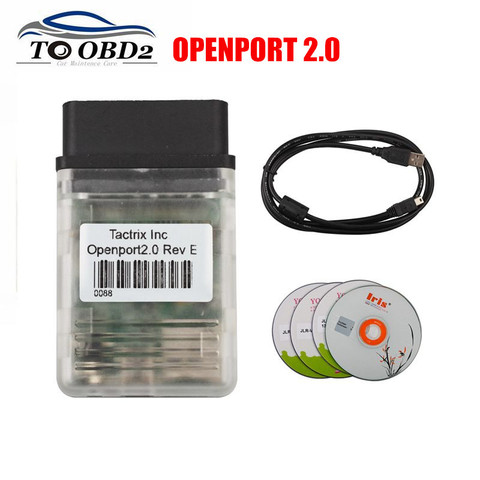 Más Tactrix Inc OpenPort 2,0 + ECUFLASH caja de sintonización con Chip ECU para automóvil herramienta J2534 funciona Techstram/JLR PRO para Toyota/Landrover/Jaguar ► Foto 1/6