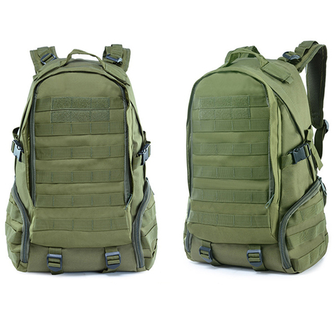 Mochila táctica de camuflaje militar para hombre, 900D, Oxford, para acampar, senderismo, al aire libre, impermeable, 27L, Molle ► Foto 1/6