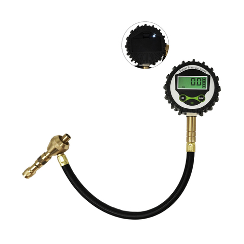 Godeson-medidor de presión de aire 2 en 1 para neumáticos de coche, alta precisión, con luz en la parte trasera ► Foto 1/6