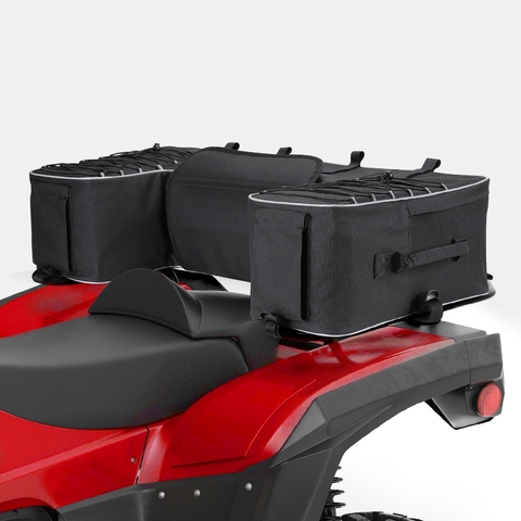 Bolsa trasera para cuatrimoto, estante de almacenamiento con soporte inferior para asiento acolchado, para Can-Am Outlander 400, Polaris 300, Yamaha ► Foto 1/6