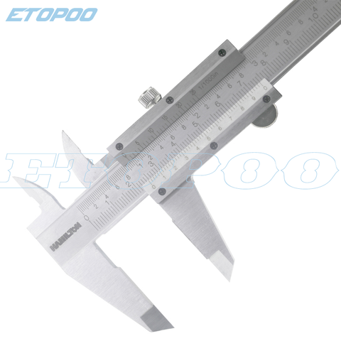 70mm 100mm 150mm 200mm 300mm Calibre Vernier De acero calibrador Micrómetro De Pie De Rey Paquimetro calibrador Digital plástico gobernante ► Foto 1/6