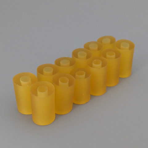 Pastillas para guitarra, tubo de goma de resorte para ajuste de altura, ST TL, pastillas de bajo, corte suave CNC, 12 Uds. ► Foto 1/4