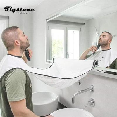 SUEF-delantal del baño para hombre, accesorio negro para Barba, afeitado, paño Floral impermeable, Protector para el hogar @ 2 ► Foto 1/6