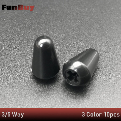 Tapa de extremo interruptor para Guitarra eléctrica, 10 Uds., 3/5 vías, LP FD, repuestos para Guitarra eléctrica, accesorios, envío rápido ► Foto 1/6