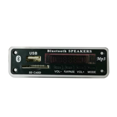 Kit de receptor de audio inalámbrico para coche, con Bluetooth 5,0, 5V, 12V, módulo FM, tablero decodificador de reproductor Mp3, USB, 3,5 MM, AUX ► Foto 1/4