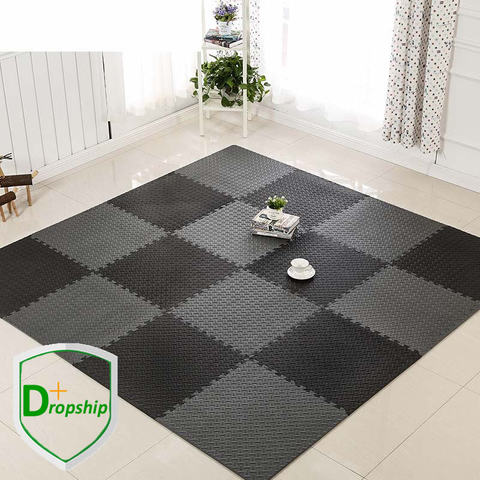 60*60*1,2 CM espuma piso Mat Kds EVA Puzzle Mat alfombra estera de juego de niños alfombras alfombra ejercicio azulejos colchoneta de espuma de Yoga PX63x ► Foto 1/6