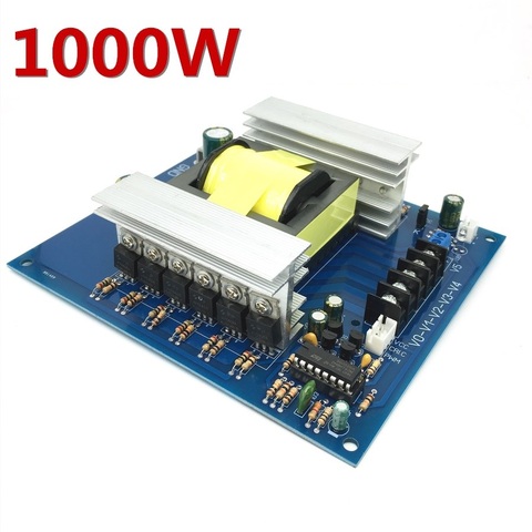 Inversor de corriente de alta frecuencia para coche, convertidor de placa de 1000w 24V DC 12v a AC 110v 220v 380v ► Foto 1/4