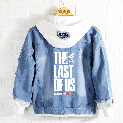 The last of us hoodie The last survivor Game coat primavera otoño hombre chaqueta vaquera exterior ► Foto 1/6