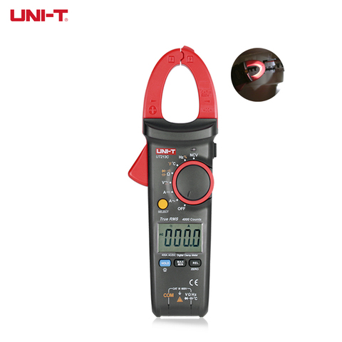 UNI-T Digital DC medidor de pinza de corriente 400A AC DC multímetro de la abrazadera de UT213C NCV Tensión de resistencia continuidad medición probador ► Foto 1/6
