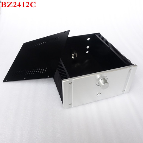 BRZHIFI-doble radiador BZ2412C, caja de aluminio para amplificador de potencia de clase A ► Foto 1/6