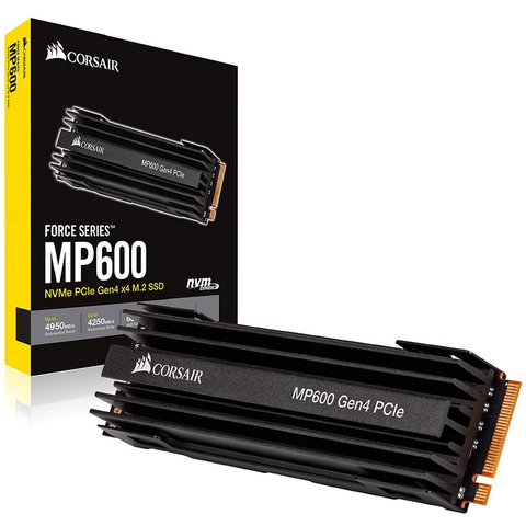 Corsair Force Series MP600 500GB 1TB 2TB Gen4 PCIe X4 NVMe M.2 SSD, hasta 4.950 MB/s ► Foto 1/6