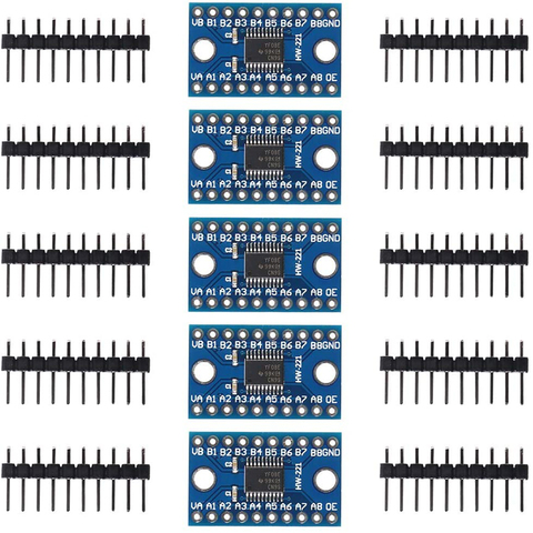 TXS0108E-palanca de cambios bidireccional de alta velocidad, Convertidor de Nivel lógico de 8 canales, completo y doble, 3,3 V, 5V, para Arduino Raspberry Pi, 5 uds. ► Foto 1/6