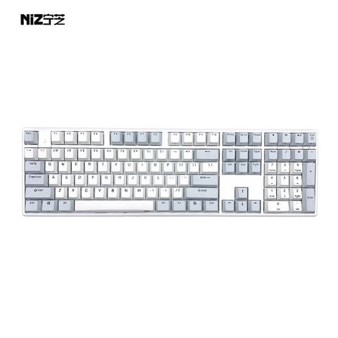 NIZ keyboard x108 condensador full key programable para oficina y juegos, y versión RGB ► Foto 1/3