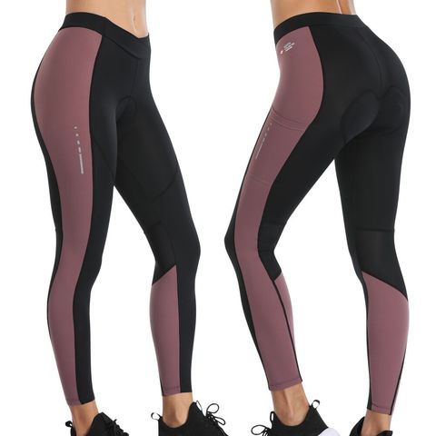 Santic-pantalones de ciclismo para mujer, pantalones reflectantes con relleno 4D, ropa deportiva, talla asiática, primavera y otoño, K9LD021 ► Foto 1/6