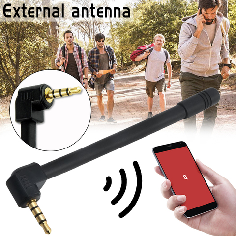 Amplificador de señal de red para exteriores, antena externa de 3,5mm, potenciador de señal mejorada para teléfono móvil, 5DBI ► Foto 1/6