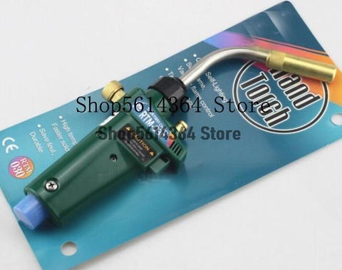 Braze-soplete de soldadura RTM-030, antorcha de Gas propano MAPP, gatillo de Encendido automático, estilo CGA600, tubo de cobre de 19mm, reparación de soldadura ► Foto 1/2