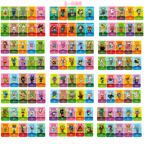 72 Mini Tarjetas Amiibo Animal Crossing Nintendo Switch Nfc
