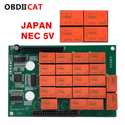 Alta calidad rojo NEC relé de solo placa PCB Plus herramienta de diagnóstico NEC relé de azul/Verde placa PCB ► Foto 1/3