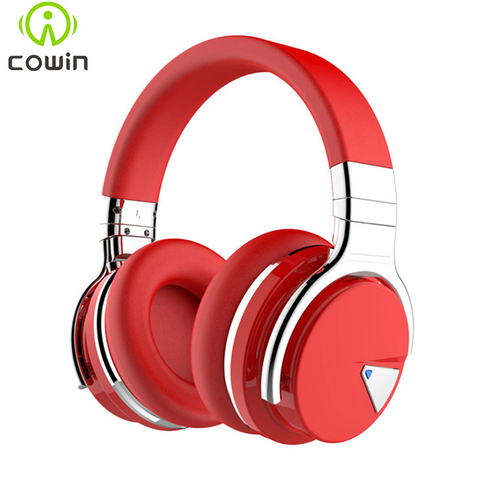 Cowin-auriculares E7 ANC originales con bluetooth, Auriculares inalámbricos con bluetooth para teléfonos con cancelación activa de ruido ► Foto 1/6