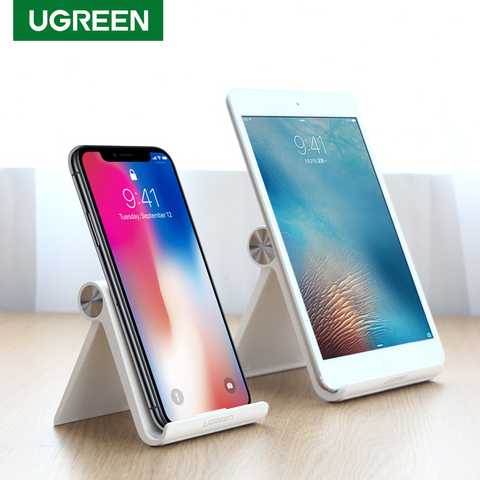 Ugreen-Soporte de teléfono Universal para iPhone, Xiaomi, Huawei, tableta, teléfono inteligente, soporte de escritorio portátil ► Foto 1/6