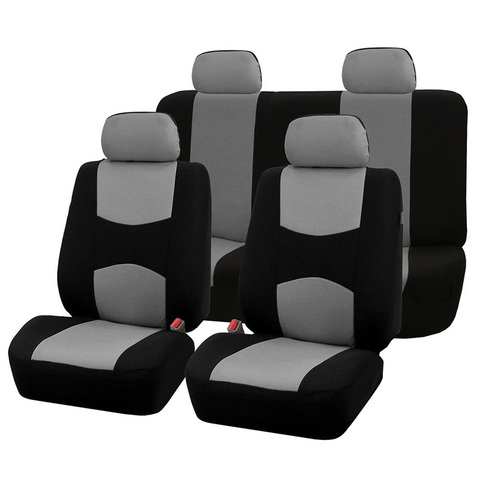 Fundas de asiento AUTOYOUTH Automobiles funda completa para asiento de coche accesorios interiores de ajuste Universal Protector Color gris estilo de coche ► Foto 1/6