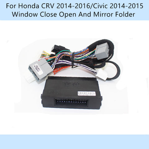 Cierre automático de ventana de 4 puertas para coche, espejo lateral abierto, plegable, para Honda CRV 2014-2016/Civic 2014-2015 ► Foto 1/5