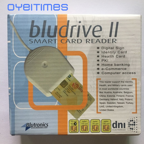 OYEITIMES-lector de tarjetas inteligentes Bludrive II, lector de tarjetas SIM, USB, para tarjetas SIM en blanco, envío gratis ► Foto 1/6