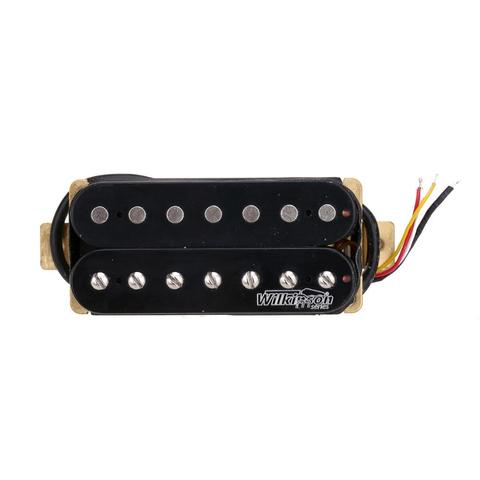 Wilkinson Serie M WOH colector de puente Humbucker de cerámica de estilo clásico abierto para guitarra eléctrica de 7 cuerdas, negro ► Foto 1/2