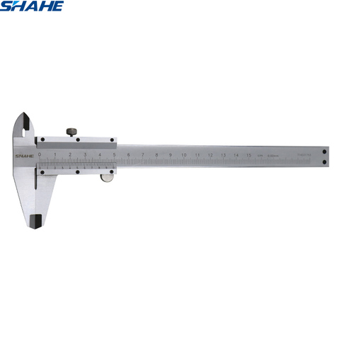 Calibrador Vernier de acero inoxidable de 0 a 150mm, calibrador de calibre de profundidad, calibrador vernier de acero inoxidable de 150 mm ► Foto 1/6