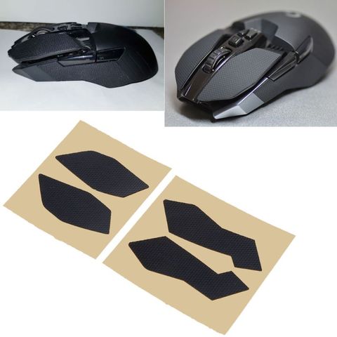 Pegatinas laterales para ratón de juegos, almohadillas resistentes al sudor, cinta antideslizante para Logitech G900 G903 ► Foto 1/6