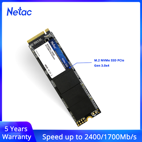 Netac-disco duro interno de estado sólido para ordenador portátil, unidad SSD M2 1tb NVME 128GB 512GB M.2 2280 256GB, M2 SSD HDD PCIe NVMe 500GB ► Foto 1/6