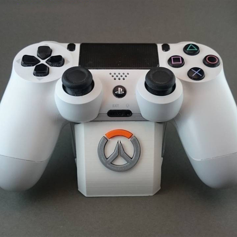 Soporte de escritorio controlador de montaje Joystick Dock Destino Overwatch PS4 juego OW 3D impresión de plástico soporte de almacenamiento ► Foto 1/5