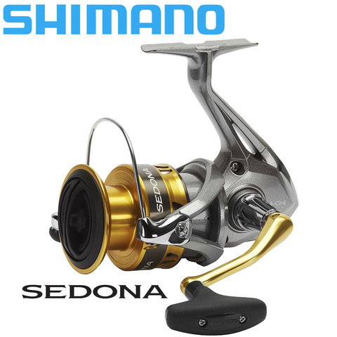 SHIMANO-Carrete de pesca giratorio, dispositivo para pescar de la familia SEDONA, engranaje de 5,0: 1/6, 2:1/4,7:1, ratio 3 + 1BB HAGANE, de 3-11 kg, potencia de 1000-c5000XG ► Foto 1/6