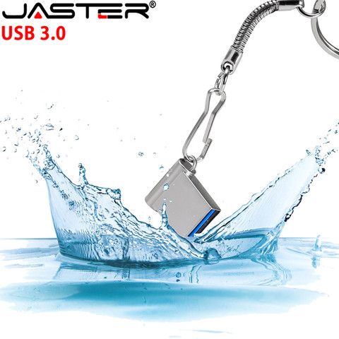 Mini USB metálico de alta velocidad 3,0, Memoria Stick de 4GB, 8GB, 16GB, 32GB, 64GB, 128 con logotipo personalizado, 100% de capacidad Real ► Foto 1/6