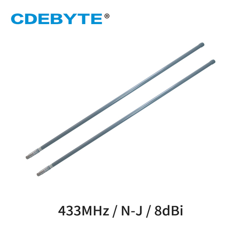 Antena de fibra de cristal Omni para enrutador aéreo, Conector de N-J de 433MHz, 8dBi, resistente al agua, omnidireccional, Wifi ► Foto 1/6