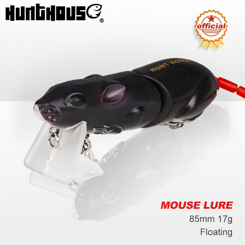 Hunthouse-señuelo de ratón Swimbait para pesca, cebo con anzuelo, pececillo aparejo, crankbaits, Lucio ► Foto 1/6