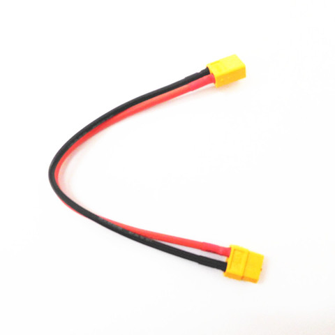 Cable de extensión XT60, conector macho a hembra, Cable de silicona de plomo, 14AWG 12AWG, 1 Uds. ► Foto 1/2