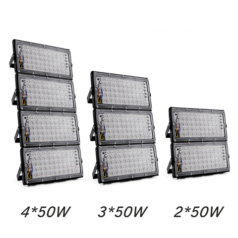 Reflector Led 50W impermeable IP65 jardín al aire libre de la lámpara de luz LED reflectora AC 220V 240V foco iluminación de la calle ► Foto 1/6